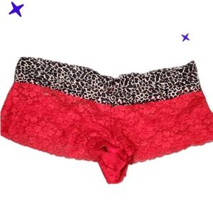 Y2k soft lacey cheeky hipster bikini cheetah print 8 xl